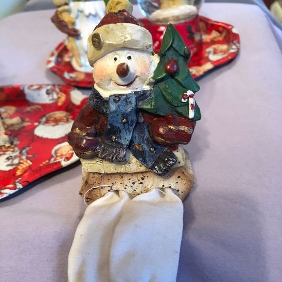 Xmas 5 small Ornaments - Picture 2 of 4